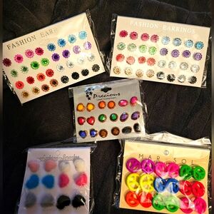 Pierced Earrings..NEW approx 56 pairs